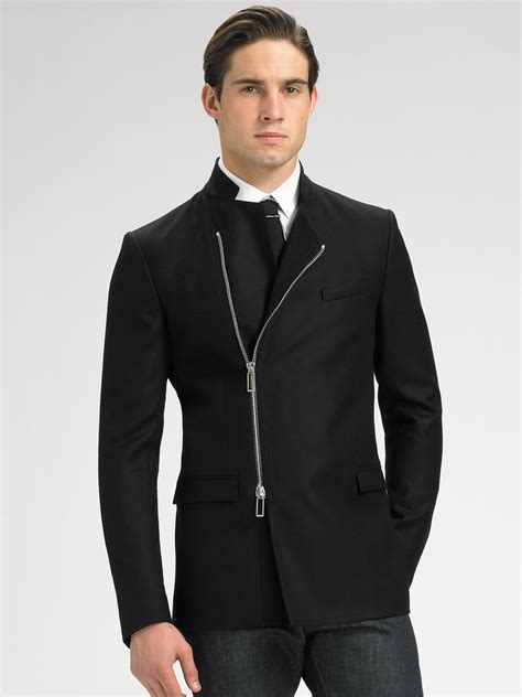 dior logo jacket mens|christian Dior blazer men's.